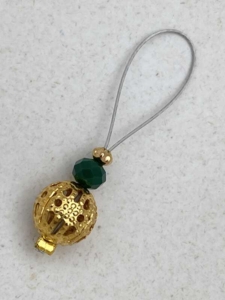 Gylden filigran - passer på pind 2-7 mm