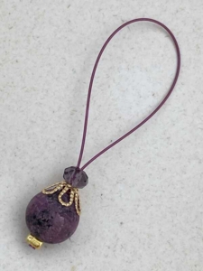 Lilla Crazy Agat - passer på pind 2-15 mm