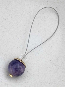 Swirl lavender jade  - passer på pind 10-30 mm