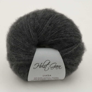 Holst Garn Lucia Alpaca/Silke/Uld/Yak 11 Antracit