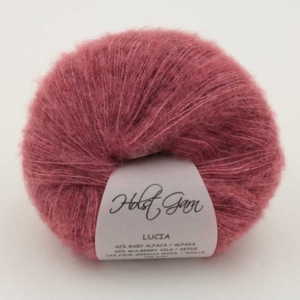 Holst Garn Lucia Alpaca/Silke/Uld/Yak 16 Rouge