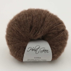 Holst Garn Lucia Alpaca/Silke/Uld/Yak 19 Walnut