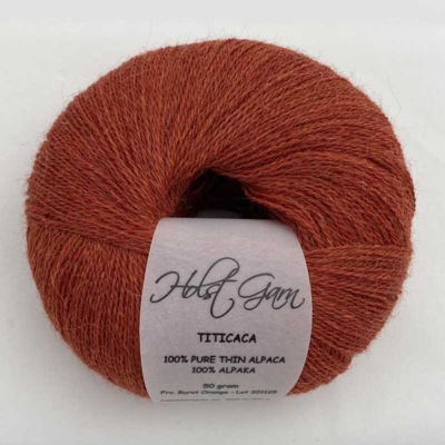 Holst Garn Titicaca Alpaca 36 Burnt Orange