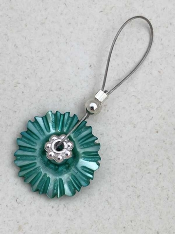 Grøn perlemorsblomst - passer på pind 2-7 mm