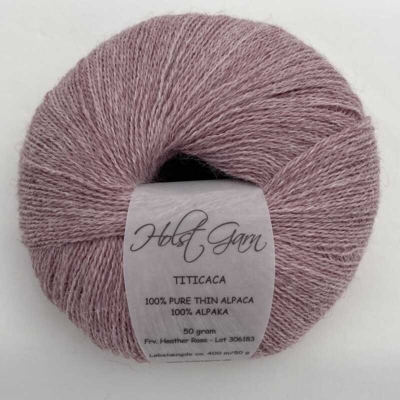 Holst Garn Titicaca Alpaca 24 Heather Rose