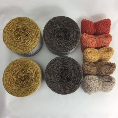 Graphic Kit - Warm Brown, Old Gold & nuancepakke 08