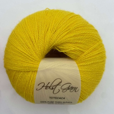 Holst Garn Titicaca Alpaca 0001 Lemon - The Playground Collection