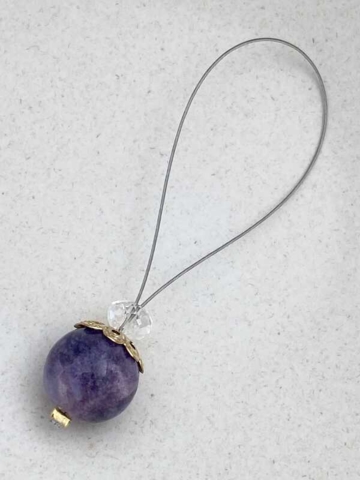 Swirl lavender jade  - passer på pind 10-30 mm