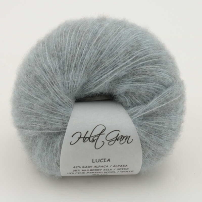 Holst Garn Lucia Alpaca/Silke/Uld/Yak 01 Mistral