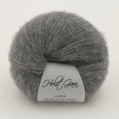 Holst Garn Lucia Alpaca/Silke/Uld/Yak 10 Elephant