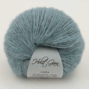 Holst Garn Lucia Alpaca/Silke/Uld/Yak 02 Poseidon